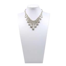 Top PU White Mannequin Shelf Necklace Pendant Chain Jewelry Display Stand Holder Decorate Bracelet Jewelry Rack Show