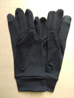 Unisex Merino Wool Glove Liners 100% Merino Wool Gloves - Touch Screen Compatible Warmer Windproof Size XS-XL