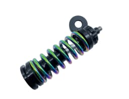 Litepro For Birdy Folding Bike Front Fork Shocks Adjustable Damping Shock Absorber Damping Spring Titanium Alloy Axis Ultraligh