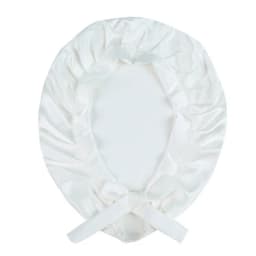 SuyaDream 100% Mulberry Silk Sleep Cap for Women Hair Care Natural 19 Momme Silk Night Bonnet with Adjustable Ribbons