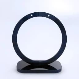 Round Earring holder stand jewellery display organizer door virtues earrings display earing holder case jewelry hand mannecan