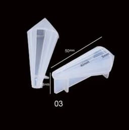 Quartz Shard Crystal Silicone Mold Point Mould Epoxy Resin UV Resin Craft Supplies UV Resin Epoxy Mold DIY Jewelry Pendant