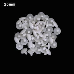 50sets 15/20/25/30/35/45mm White Plastic DIY Doll Joints Teddy Bear Making Crafts Kids Toy Dolls Accessories For Child Toys