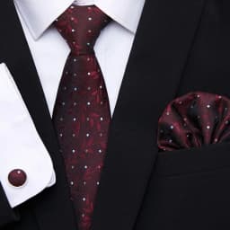 Hot Sale 7.5 cm Tie Pocket Squares Cufflink Set Necktie Pink Purple Hombre Printed Formal Clothing Accessories Fit Party