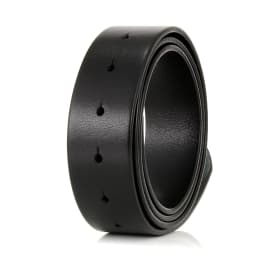 Pure Cowhide Belt Strap 3.3CM 3.8cm Round Hole Belt No Buckle Genuine Leather Belts High Quality Without Buckle