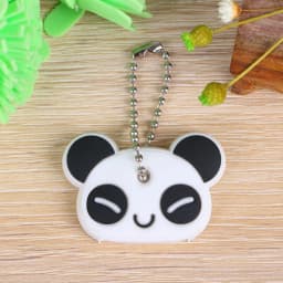 New Product Cartoon Silicone Protective Keychain Case Cover for Key Control Dust Cartoon Keyrings Holder Organizer Home Supplies