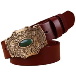 2020 new designer belt men high quality belts for men leaf flower 3.8 cm wide strap girdle full grain 100% genuine leather cow