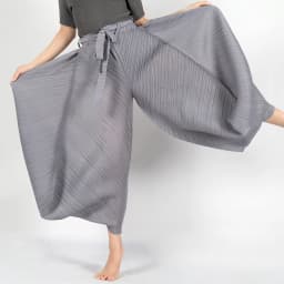 Miyake Pleats Harem Pants With Belt Original Designer High Waist Wide Leg Loose Casual Elegant Big Trousers Aesthetic Clothes