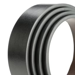New Men's Genuine Leather Belts Double Sided Belts Men Fashion No Buckle Belts High Quality Black Brown Sided Waistband 3.3cm