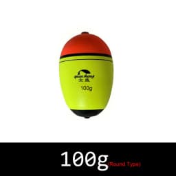 EVA Sea Rock Long/oval Buoyancy Cat Fish Bobber Eva Foam Ball Boia Night Fishing Float Plastic 8/10/15/20/30/40/50/60/80/100g