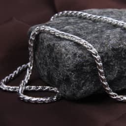 DOTEFFIL 925 Sterling Silver 5mm Snake Chain Necklace Woman Man Fashion Simple 20 Inches Chain Jewelry