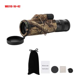 WG11 Zoom Monocular Telescope Camera 8-20x50 High Power Long Range Monoculars Waterproof Hunting Telescope For Camping Travel