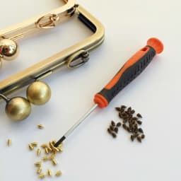 20cm High Quality Screw Metal Purse Frame Big Ball Clasp Chain Hook Bag DIY Parts Handmade Craft Bag Replacment Accessories