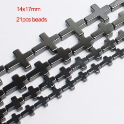 Natural Stone Hematite Beads Flat Round Disc Oval Heart Square Circle Loose Spacer Beads For Necklace Bracelet Making
