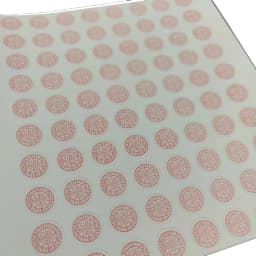 1200pcs Warranty Sticker Security Seal Sticker 2023 2024 2025 2026 Year Round Size 10*10mm Red Blue Color Fragile Label