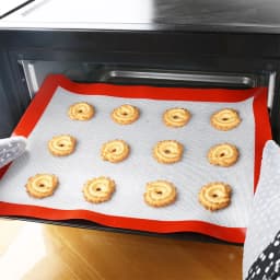 Non-Stick Silicone Baking Mats Cookie Pad Rolling Dough Mat High Temperature Resistant Glass Fiber Oven Mat Batter Flour Fondant