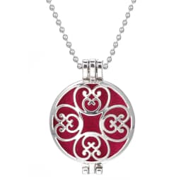 Tree of Life Aroma Diffuser Necklace Perfume Essential Oil Diffuser Aromatherapy Locket Pendant Necklace Fashion Jewelry