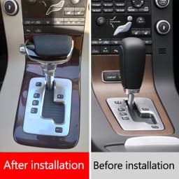 For Volvo S80 V70 S60 V60 XC60 XC70 Car Automatic Gear Shift Head Accessories Gear Shift Knob Gear Stickle Gearbox