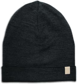 Unisex 100% Merino Wool Cuff 2 Layer Beanie Hat Merino Wool Ridge Beanie Cap Wool Cap Knitted Warm Hiking Skiing Hats