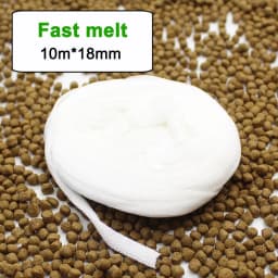 10M PVA Soluble PVA Mesh Refill Carp Fishing Feeder Fishing Lures Refill Hook Bait 25mm 35mm PVA Bag Fishing Accessories