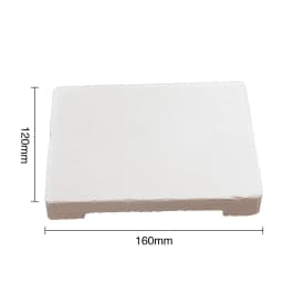 Four-Corner Hexagonal High Temperature Refractory Bricks,Gold Silver And Copper Production Tools, Heat Insulation Welding Plate