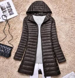 SEDUTMO Winter Duck Down Jackets Women Ultra Light Long Down Coat Spring Hoodie Puffer Jacket Slim Parkas ED876