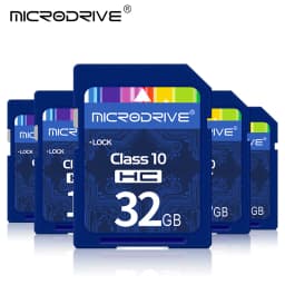 Standard SD Card 64GB 128GB 256GB SDHC/XC 16GB 32GB Normal Full Size Flash SD Memory Card High Speed for Camera