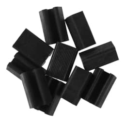 10pcs Chair Leg Pad Damper Stool Anti-Front Tilt Pipe Clamp U Shaped Floor Glides Tubing Caps Tube Rear Pad Floor Protector