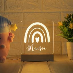 Personalized Night Light USB Customized name 3D Lamp Luminaria Christmas Anniversary Birthday Mother's Day Father's Day Gift