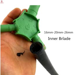 1pc Solar Aluminum Plastic Pipe Inner And Outer Flare Rounder PVC Pipe Expander 16/20/25/26/32mm Tool Accessories