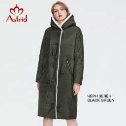 Astrid Women's winter jacket female parkas long Plush Padded coat for women 2023 Oversize warm clothing fur hooded outerwear