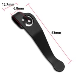 Top Quality New Style Titanium Pocket Knife Clip Kydex Back Clips Waist Clip for C81 C10 C11 C223 Folding Knife Back Clips
