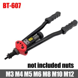 HIFESON rivet nut tool Insert Manual Riveter Threaded Nut Riveting Rivnut Tool for Nuts M3 M4 M5 M6 M8 M10 M12