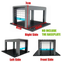 Compatible City MOC Building Blocks Bricks Parts House Furniture Kitchen Accessories Kits DIY Kids Toys Bed Sofa Piano Computer