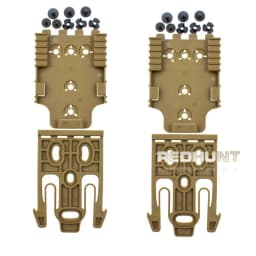 QLS Kit For Gun Holster Accessories Gun Case Adapter Quick Locking System Kit with QLS 19 and 22 Polymer