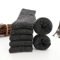 5 Pairs Thicken Socks Men High Quality Towel Keep Warm Winter Socks Cotton Christmas Gift Socks For Man Thermal Size 38-45
