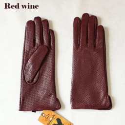 Summer Driving Women's Sheepskin Leather Gloves With Thin Silk Lining Sun Protection and Anti Slip Motorcycle Riding Gloves