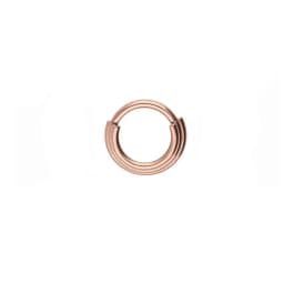 316L Surgical Stainless Steel Segment 3 Layer Septum Nose Rings Hoops for Women Clicker Tragus Helix earrings body Piercing 1pc