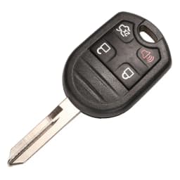 jingyuqin 10pcs FO38/HU101 Remote Key Shell For Ford Edge Explorer Ranger Windstar Expedition Mustang for Mazda Fob Case