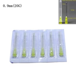 100pcs Tip Needle Glue Clear Cap Transparent Syringe Tool