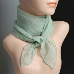 Korean Solid Color Chiffon Square Silk Scarf 70x70CM Summer Sunscreen Thin Transparent Gauze Neck Protection Woman's Shawl P71