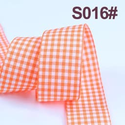5Yards/Roll Plaid Ribbons Grosgrain Ribbon Gift Wrapping Polyester Ribbon Handmade DIY Bow Wedding Party Home Decor