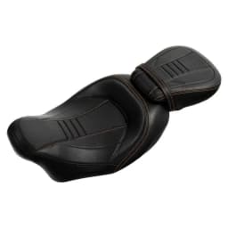 Motorcycle Two-Up Low Profile Seat For Harley Touring Street Glide Electra Glide Road King Classic Special CVO 2009-2022 2018