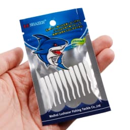 10pcs/lot Root Fishing Worm Soft Lure Artificial Silicone 0.3g/35mm Tail of needle Minnow Swimbait Jigging Pesca Bass Trout Bait