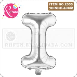 16 Inch Silver Alphabet Number Letters Balloons Birthday Party Decorations Kids Foil Balloon New Year Party Wedding Decoration