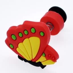 1 Pcs Shoe Charms Slippers Accessories Creative Cartoon Spring PVC Buckle Kids Decorations Adult Bracelets Wristbands