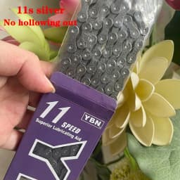 YBN Bicycle Chain Ultralight Black Gold Silver Half All Hollow 10 11 12 Speed Chain MTB Mountain Road Bike Chain for Shimano