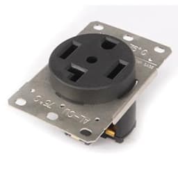 American Black 250V 30A Generator Anti-off Electric Plug NEMA 14-30P 14-30R Industrial Power Plug Socket Inline Wire Connector