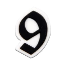 Original 0-9 Numbers Shoes Charms Decorations For Shoe Accessories Buckle Kids Adults Gifts