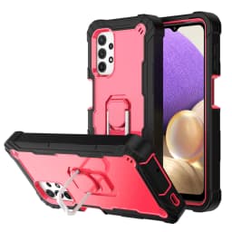 for Samsung Galaxy A12 A32 A52 A72 5G Case, Military Grade Protective Phone Case Cover with Ring Kickstand for Galaxy A52 5G